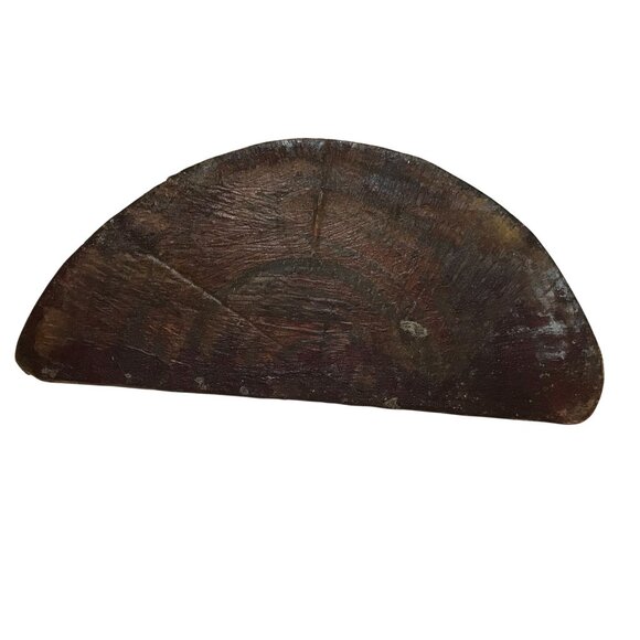 Handcrafted Wooden Giraffe & Baby Sculpture 12" - Picture 13 of 14